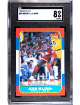 Akeem Olajuwon 1986-87 Fleer Rookie Card (RC) #82- SGC Graded 8 NM-MT (Houston Rockets/HOF)