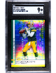 Aaron Rodgers 2009 Topps Finest Blue Refractor Card #22- 237/429- SGC Graded 9 Mint (Green Bay Packers)