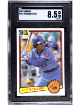 Ryne Sandberg 1983 Donruss Rookie Card (RC) #277- SGC Graded 8.5 NM-MT+ (Chicago Cubs/HOF)