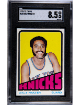 Walt Frazier 1972-73 Topps Card #60- SGC Graded 8.5 NM-MT+ (New York Knicks/HOF)