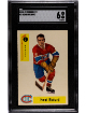 Henri Richard 1958-59 Parkhurst NHL Card #2- SGC Graded 6 EX-NM (Montreal Canadiens/HOF)
