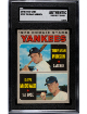 Thurman Munson 1970 O-Pee-Chee RC OPC Card #189 SGC Slabbed Authentic (Evidence of Trimming/New York Yankees/Centered)
