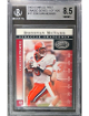 Donovan McNabb 2000 Donruss Preferred Rookie Card (RC) #47- Beckett/BGS Graded 8.5 NM-MT+ (w/ Subgrades/Syracuse/Eagles)
