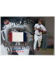 Albert Pujols 2002 Topps Pristine Popular Demand Game Used Jersey Relic Card #PD-AP- /1000 (Cardinals/11XAS/2XWS Champ)