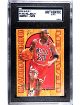 Michael Jordan 1995-96 Flair Hardwood Leader Card #4- SGC Slabbed Authentic Altered (Chicago Bulls/HOF/GOAT)