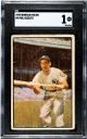 Phil Rizzuto 1953 Bowman Color Card #9- SGC Graded 1 Poor (New York Yankees/HOF)