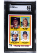 Jack Morris 1978 Topps Rookie Pitchers Card #703- SGC Graded 8 NM-MT (Detroit Tigers/HOF)