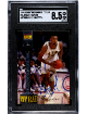 Juwan Howard signed 1994 Signature Rookies Tetrad On Card Auto #LVI- /7750- SGC Graded 8.5 NM-MT+ (Michigan Wolverines/Fab Five)