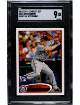 Bryce Harper 2012 Topps Complete Set Rookie Card (RC) #661- SGC Graded 9 Mint (Right Leg Off Ground/Washington Nationals)