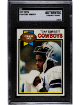 Tony Dorsett 1979 Topps Rookie RC Card #160- SGC Slabbed Authentic (Evidence of Trimming/Dallas Cowboys/HOF)