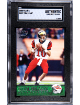 Tom Brady 2000 Pacific Rookie Card (RC) #403- SGC Slabbed Authentic (Evidence of Trimming/Michigan/New England Patriots)