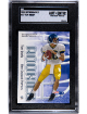 Tom Brady 2000 Skybox Impact Rookie Card (RC) #27- SGC Slabbed Authentic (Evidence of Trimming/Michigan/Patriots/GOAT)