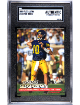 Tom Brady 2000 Fleer Ultra Rookie Card #234- SGC Slabbed Authentic (Evidence of Trimming/Michigan/Patriots/GOAT)