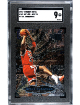Michael Jordan 1996-97 Fleer Metal Shredders Card #241- SGC Graded 9 Mint (Chicago Bulls/GOAT/HOF)