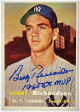 Bobby Richardson signed 1957 Topps Rookie On Card Auto (RC) 1960 WS MVP #286- COA (New York Yankees)