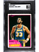 Kareem Abdul-Jabbar 1981-82 Topps Card #20- SGC Graded 8 NM-MT (Los Angeles Lakers/HOF)