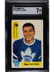 Steve Kraftcheck 1958-59 Parkhurst NHL Card #37- SGC Graded 7 NM (Maple Leafs)