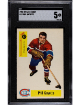 Phil Goyette 1958-59 Parkhurst NHL Card #47- SGC Graded 5 EX (Montreal Canadiens)