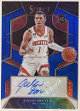 Jabari Smith, Jr. signed 2022-23 Panini Select Rookie Card (RC) #RS-JSH- /49 (Houston Rockets)