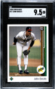 John Smoltz 1989 Upper Deck Rookie Card (RC) #17- SGC Graded 9.5 Mint+ (Atlanta Braves)