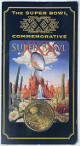Super Bowl XXX Commemorative Coin- Sun Devil Stadium NFL 1996 LTD Dallas Cowboys