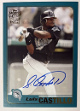 Luis Castillo signed 2018 Topps Archives Fan Favorites On Card Auto #FFA-LC -2001 Card Design (Florida Marlins)