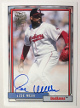 Jose Mesa signed 2018 Topps Archives Fan Favorites On Card Auto #FFA-JM 2001 Card Design (Cleveland Indians)