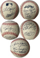 Los Angeles Dodgers signed Official Rawlings MLB Baseball 11 sigs- Beckett (Jarrin/Garvey/Sax/Yeager/Dempsey/Stewart/Russell)