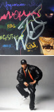 LL Cool J Signed 2023-24 The Force Signed 5x5 Art Insert CD Card (No CD) imperfect- COA
