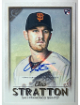 Chris Stratton signed 2018 Topps Gallery Certified Rookie Auto Card (RC) #8 (San Francisco Giants)
