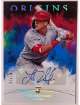 Lars Nootbaar signed 2022 Panini Chronicles Origins Rookie Auto Card #OS-LN- /10 (St. Louis Cardinals)
