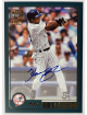 Homer Bush signed 2018 Topps Archives Fan Favorites On Card Auto #FFA-HB (New York Yankees/1998 WS Champ)