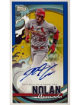 Nolan Arenado signed 2022 Topps Rip Mini Blue On Card Auto #TRA-NA- /10 (St. Louis Cardinals)