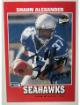 Shaun Alexander signed 2001 Upper Deck Vintage On Card Auto #157 To Bill/PS 37:4- COA (Seattle Seahawks)