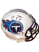 Chris Johnson signed Tennessee Titans NFL Riddell Speed TB Mini Helmet #28- Beckett Witnessed