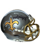 Alvin Kamara signed New Orleans Saints NFL Riddell Flash Mini Helmet #41- Beckett Witnessed #2W530723