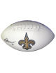 Chris Olave signed New Orleans Saints NFL Logo Football #12- Beckett Witnessed #2W272216