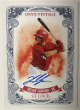 Nolan Gorman signed 2021 Onyx Vintage Blue On Card Rookie Auto #VANG- /325 (St. Louis Cardinals)