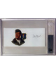 Donald Strait signed 6.5x3 cut signature w/ Image BAS/Beckett Encapsulated (WWII/Korean War/Double Ace Pilot 13.5 Kills)