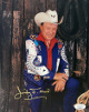 Little Jimmy Dickens signed Country Music Color 8x10 Photo- JSA #II11625