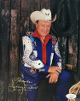 Little Jimmy Dickens signed Country Music Color 8x10 Photo w/Thanks- JSA #II11627