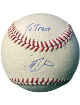 Geoff Jenkins signed Official Rawlings Major League Baseball To Trent- COA (Phillies/Brewers)