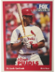 Albert Pujols 2001-2002 Fox Sports Net/St. Louis Cardinals Rookie Card (RC) #5