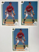 Chipper Jones 1991 Upper Deck Top Prospect Rookie Card (RC) #55- Lot of 3 (Atlanta Braves)