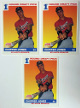 Chipper Jones 1991 Score 1st Rd Draft Pick Rookie Card (RC) #671- Lot of 3 (Atlanta Braves)