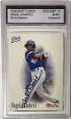 Angel Ramirez signed 1996 Best Cards Rookie On Card Auto- FGS Graded 10 Gem Mint (Dunedin Blue Jays)