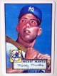 Mickey Mantle R&N China 1952 Topps Porcelain Card #311 (1996 Reprint /Lt Ed numbered New York Yankees/HOF)