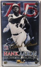 Hank Aaron Authentic Images 715 HR 24K Gold Signature Card #1908/1974 (Milwaukee/Atlanta Braves)