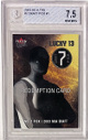 2003-04 Fleer Ultra Lucky 13 Redemption Card #7 Pick NBA Draft- Beckett/BGS Graded 7.5 Near Mint+ (w/ Sub Grades)