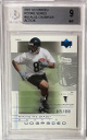 Alge Crumpler 2001 Upper Deck Rookies Series Action Card #90- /900- Beckett/BGS Graded 9 Mint (Atlanta Falcons w/ Sub Grades)